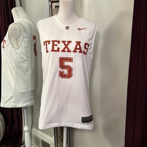 Vintage University of Texas Nike Men’s Basketball Jersey #5 Size Small - Picture 1 of 10